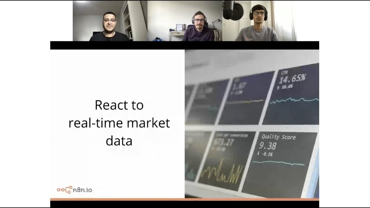 React to real-time market data with n8n and QuestDB 📈