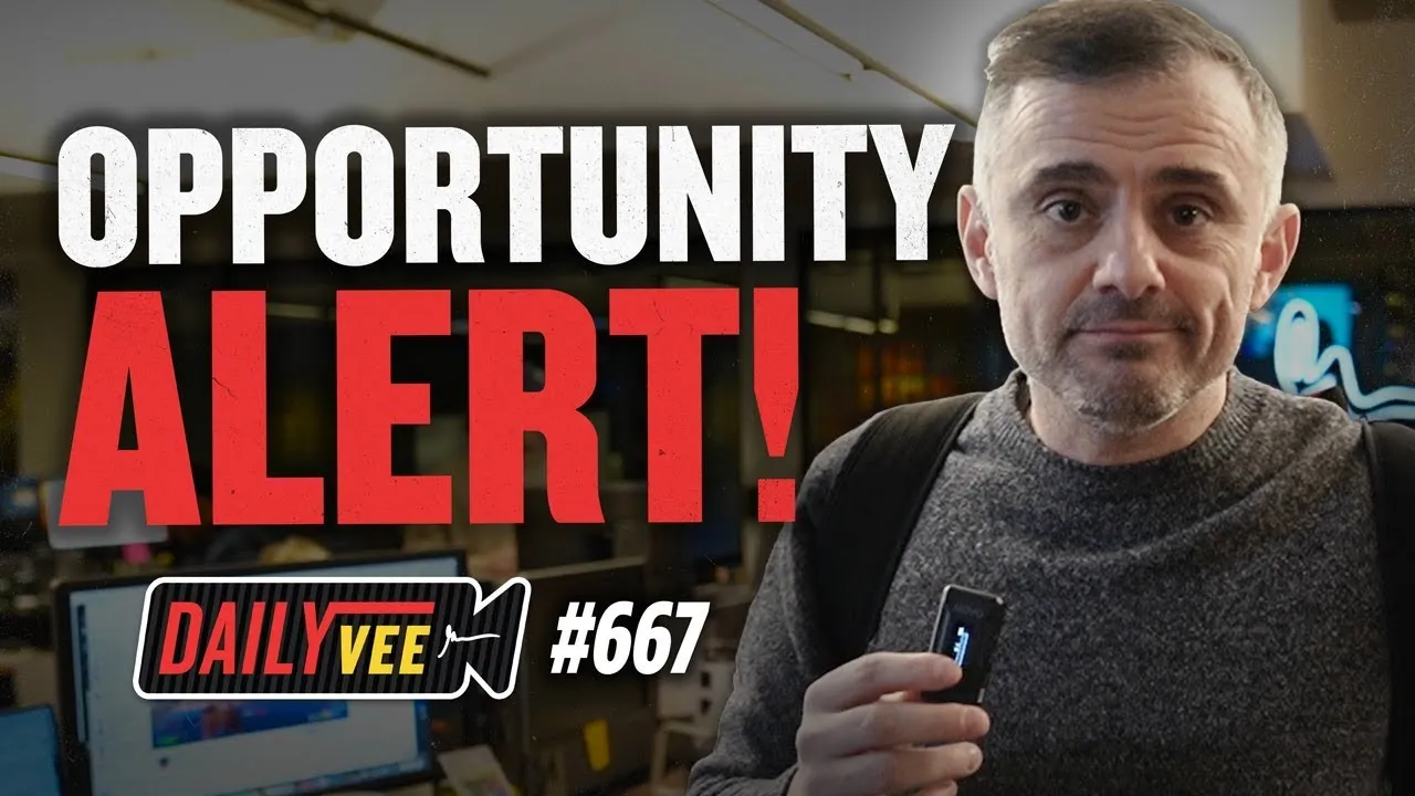 The Biggest Opportunity On Social Media In 2024 l DailyVee 667