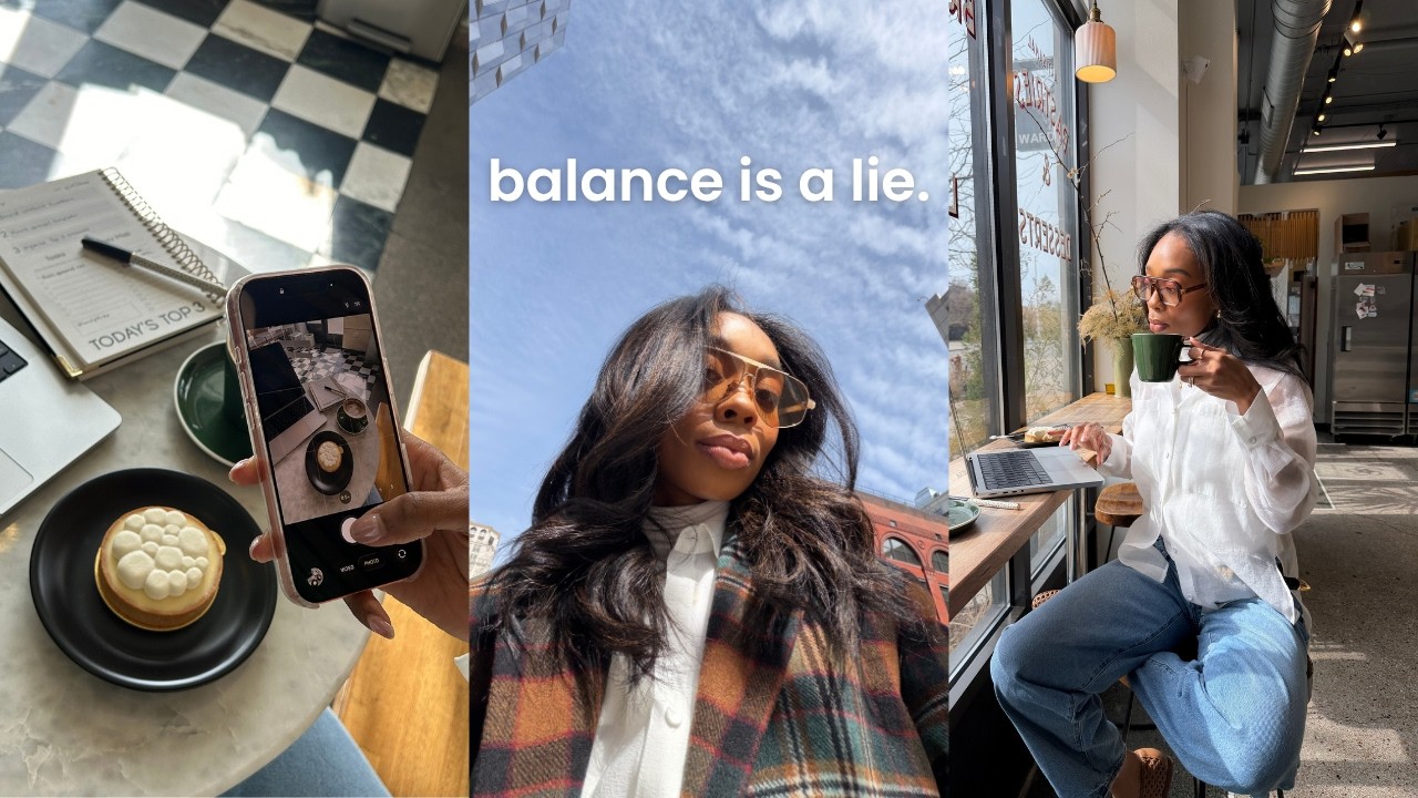 VLOG: "How do you balance it all?" Girl, bye.