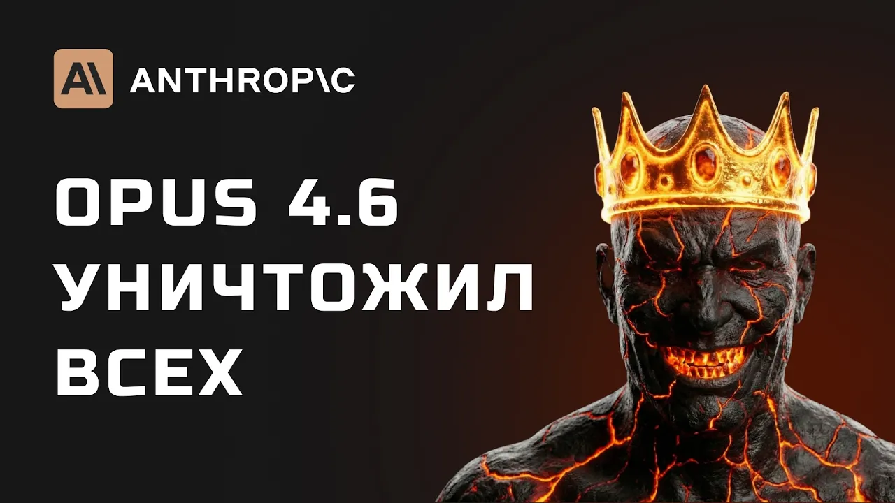 Я протестировал Claude Opus 4.6! КРУЧЕ НЕ СУЩЕСТВУЕТ. 3 проекта - ШОК