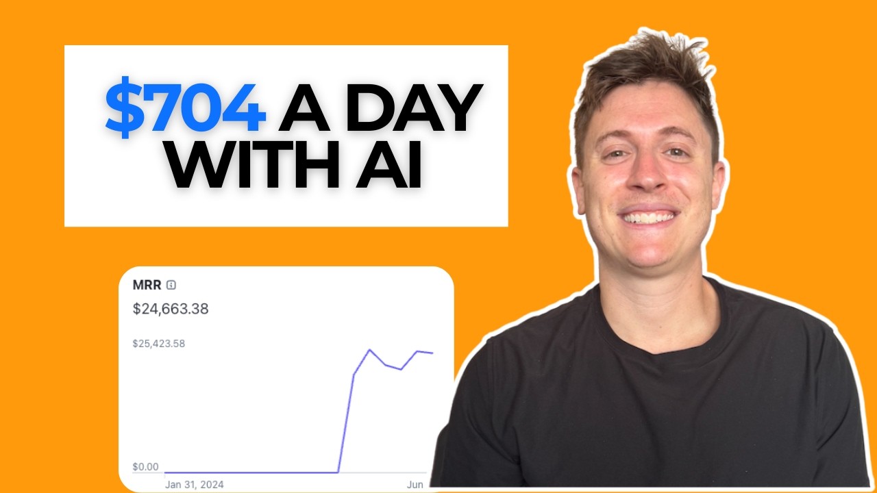 I built an AI app that makes $704 a day passive income
