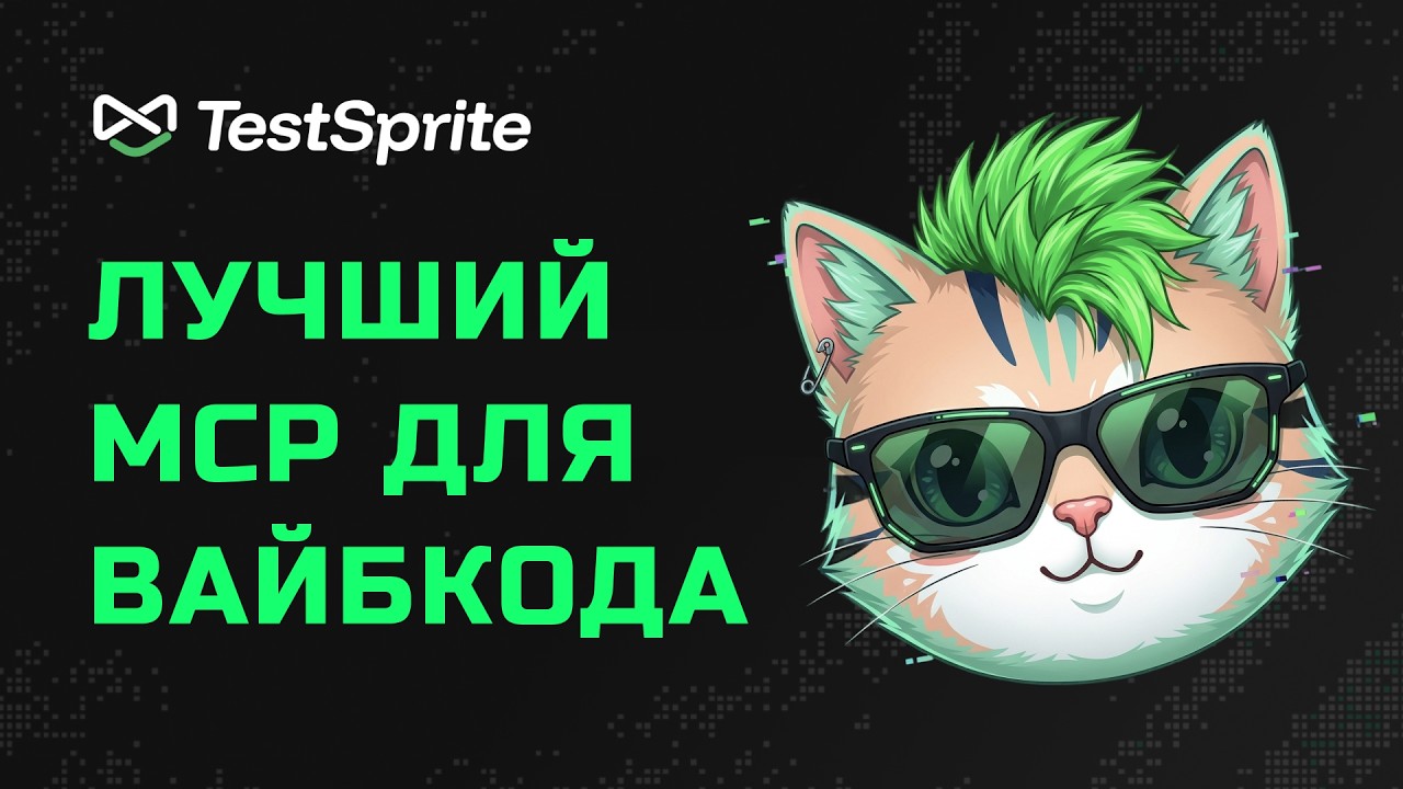 TestSprite - КОРОЛЬ MCP! Автотесты для кода. Подключаю к IDE