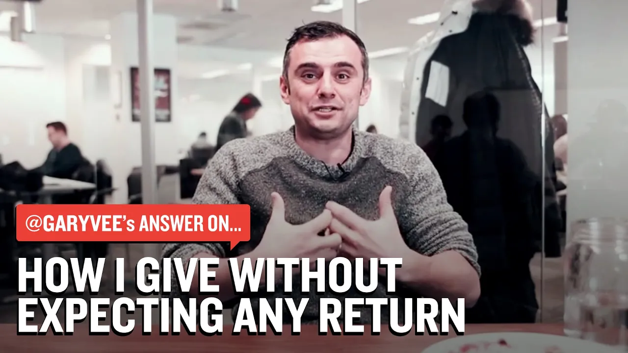 How I Give Without Expecting Any Return