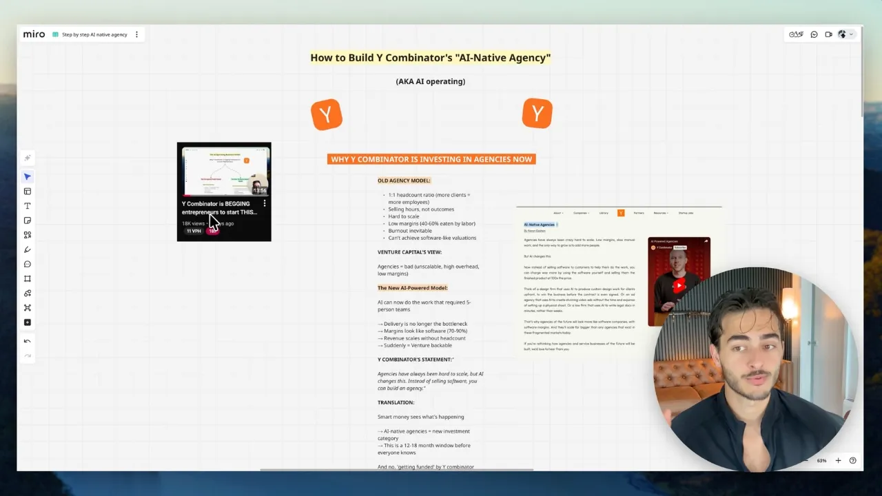 How to build Y Combinator’s "AI Agency" (Step-by-Step)