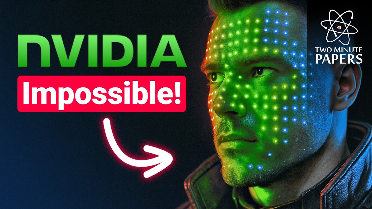 NVIDIA’s New AI: Impossible Ray Tracing!