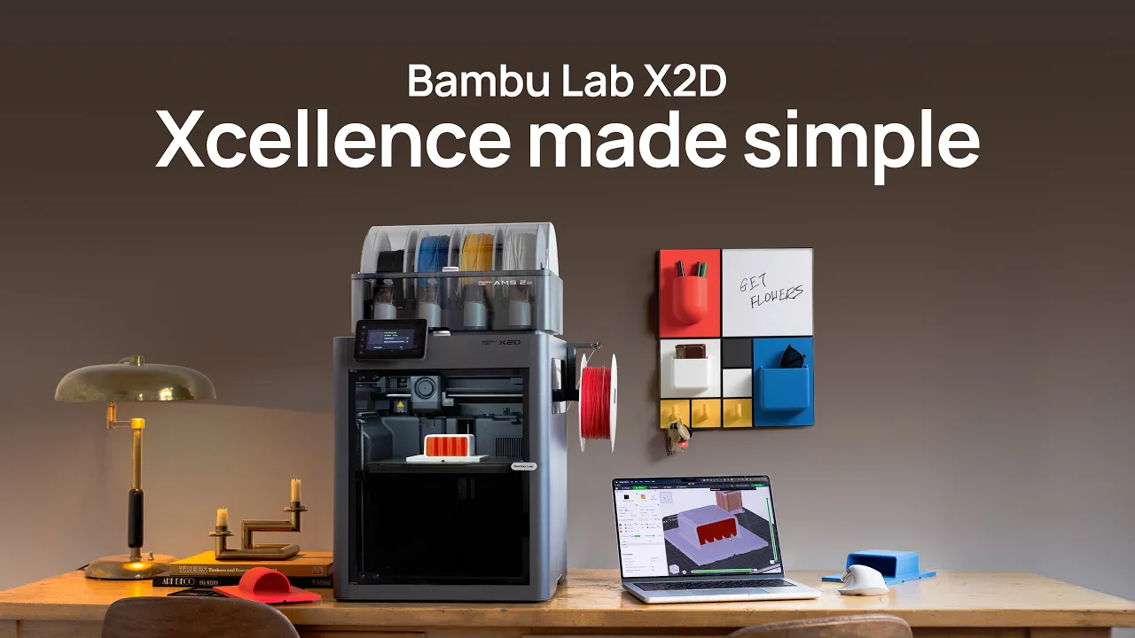 Introducing Bambu Lab X2D: The Dual-Nozzle Printer for All