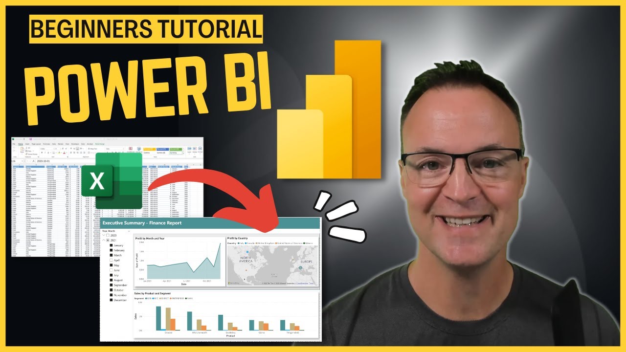 How to Transform Excel Data into a Striking Visual Report with Microsoft Power BI