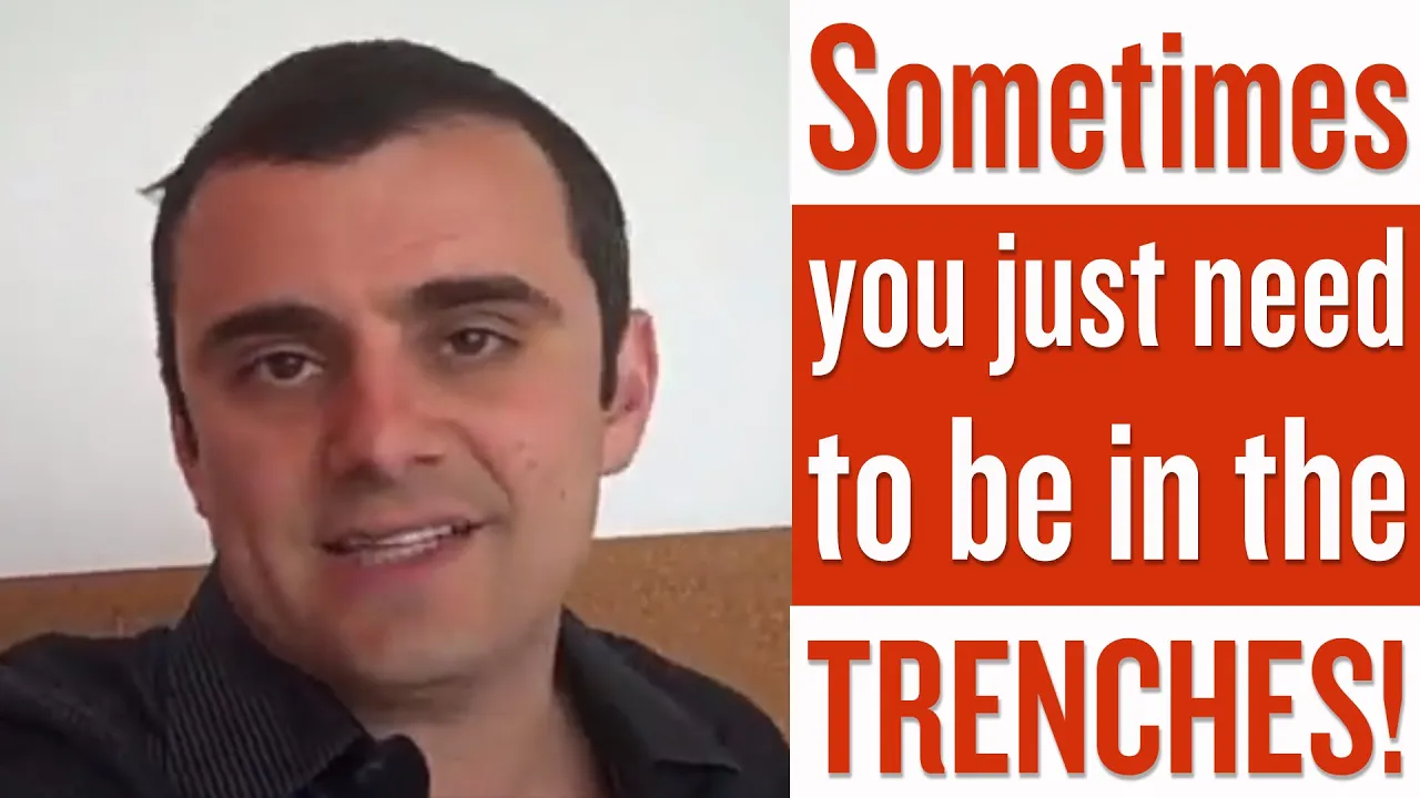 Sometimes you just need to be in the trenches [6/16/09]