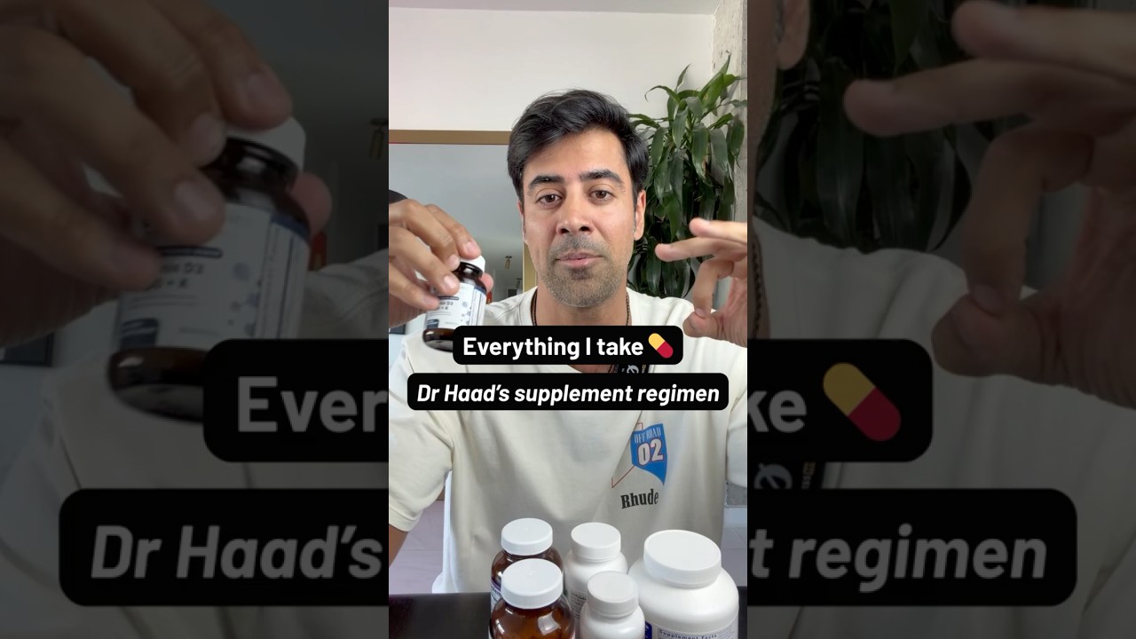 DR HAAD’s SUPPLEMENT STACK: REVEALED 🤩