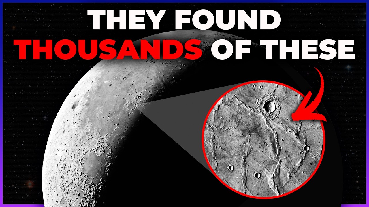 How Moon's Ridges Reveal Secrets About Its Geology