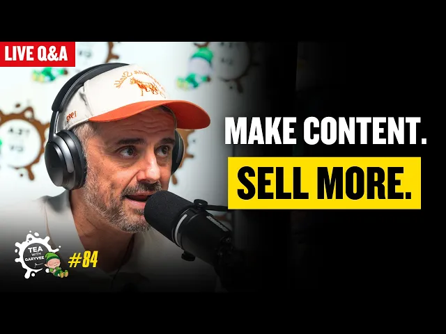 AI + Social Media Growing Businesses, Why You’re Broke, & Side Hustle Wins | Tea with GaryVee ep. 84