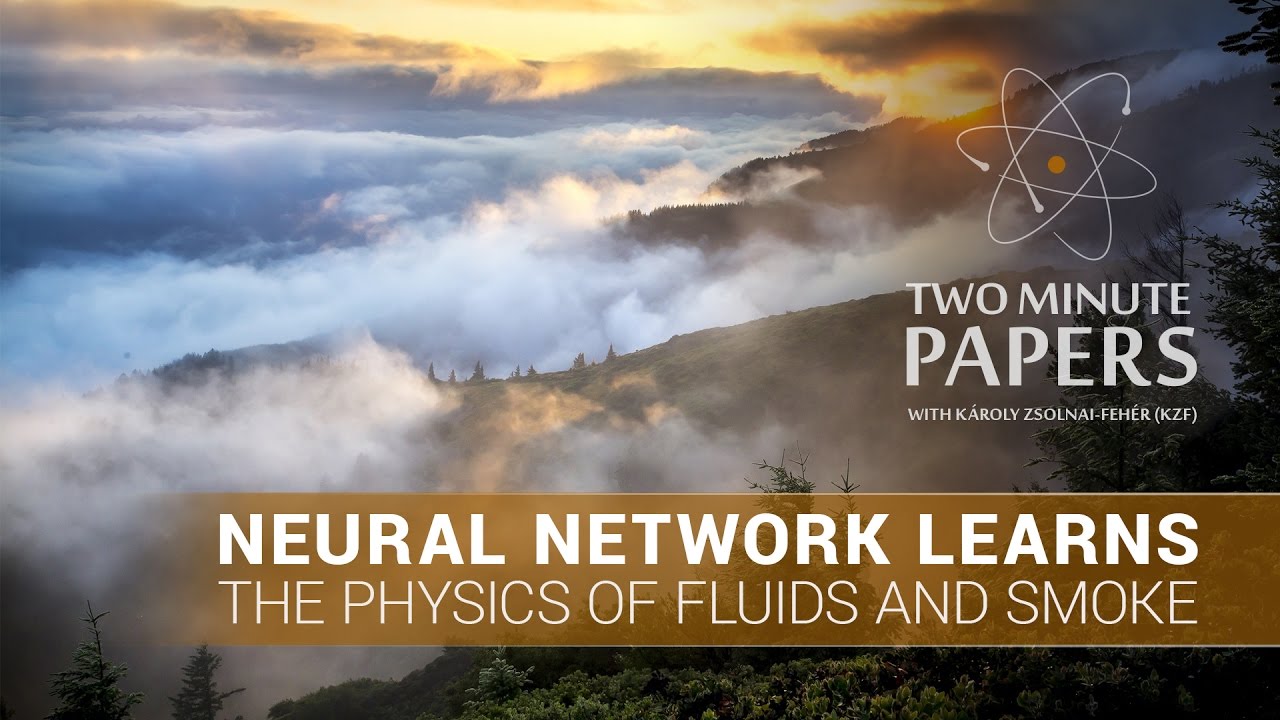 Neural Network Learns The Physics of Fluids and Smoke | Two Minute Papers #118