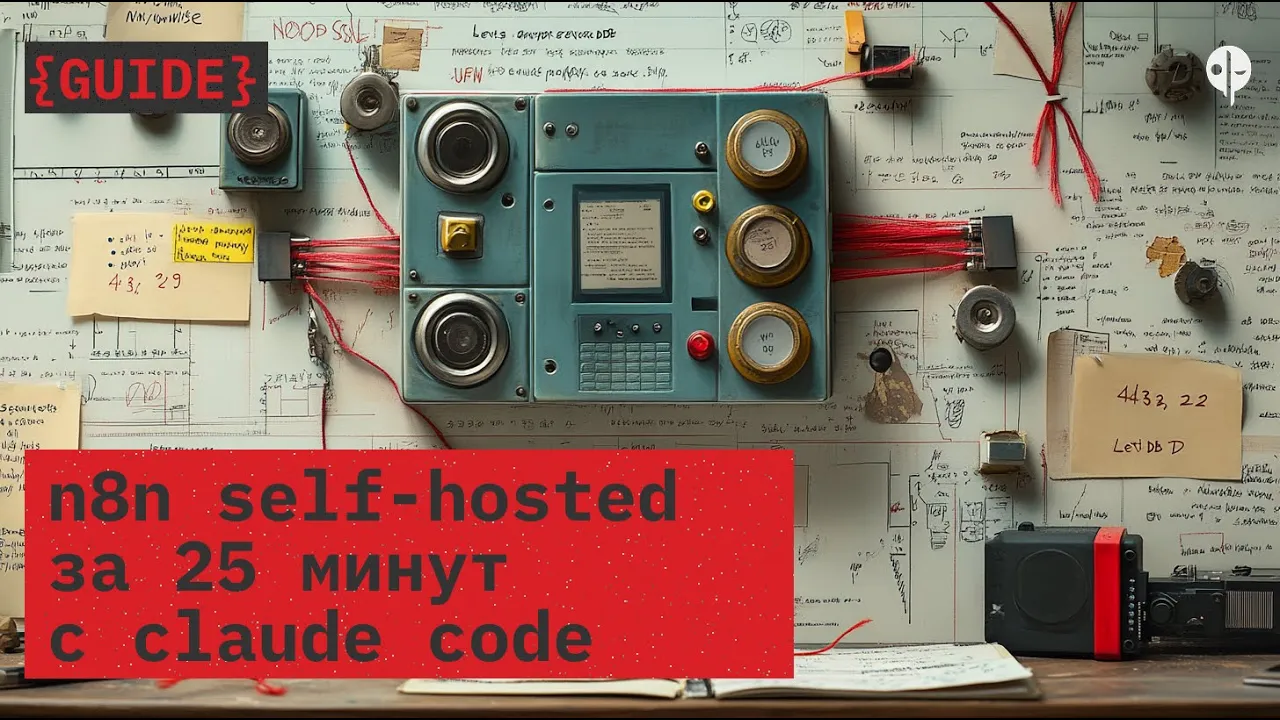 n8n self-hosted за 25 минут с claude code. Реальный эксперимент | AI Mindset