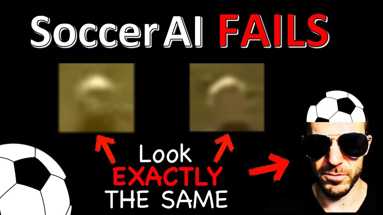 [News] Soccer AI FAILS and mixes up ball and referee's bald head.