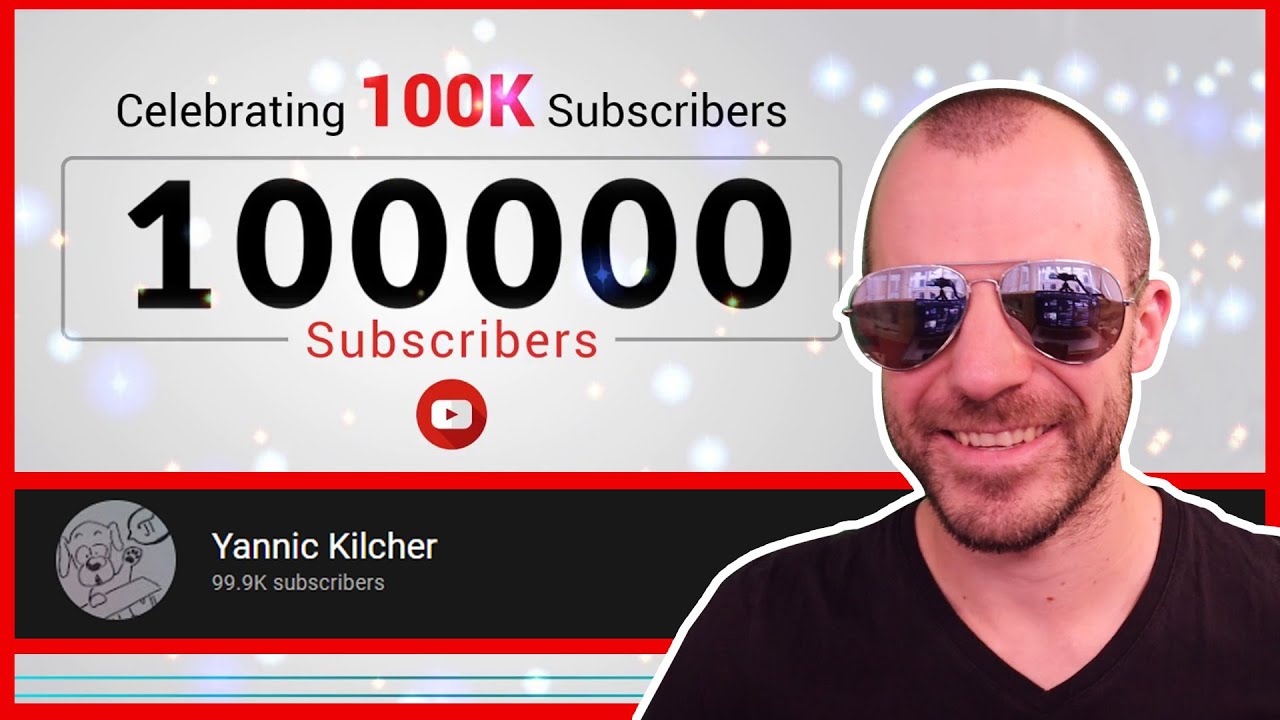 Celebrating 100k Subscribers! (w/ Channel Statistics)