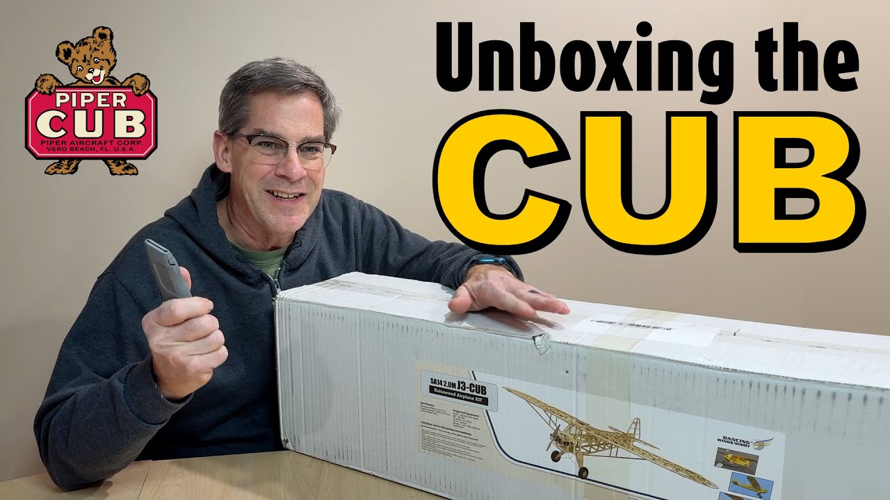 Dancing Wings J3 Cub RC - Episode 1: Unboxing