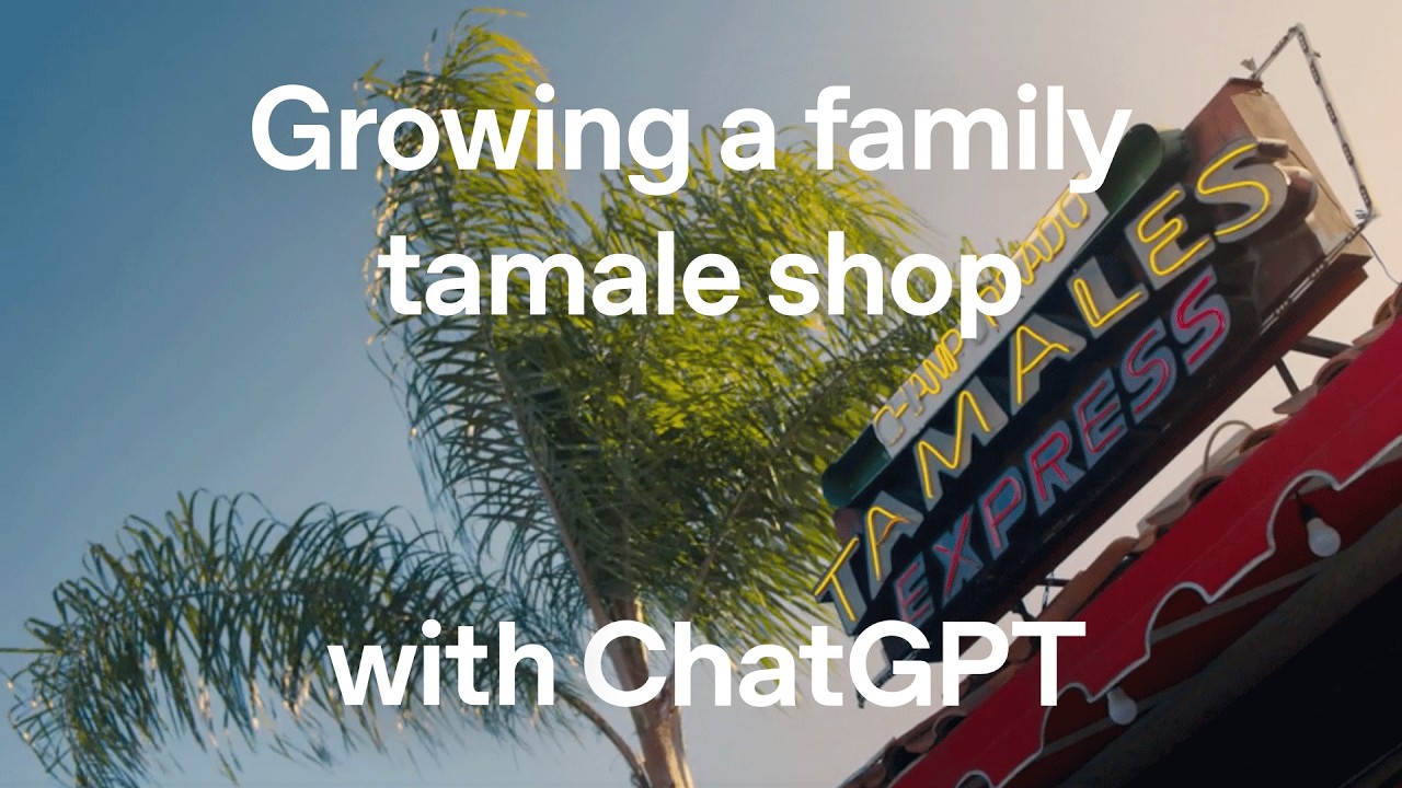 Growing a family tamale shop | with ChatGPT | Super Bowl 2026