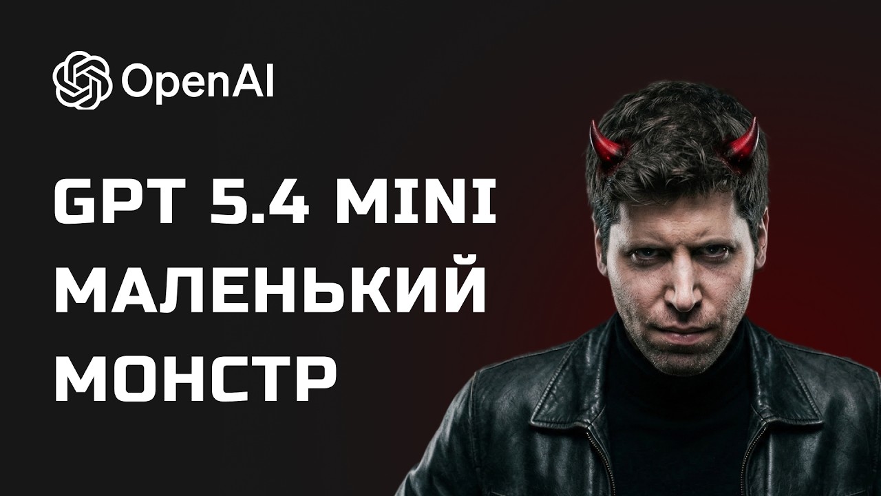 GPT-5.4 Mini ВЫШЕЛ ВЧЕРА! Быстрая модель от OpenAI. СМОТРИ результаты