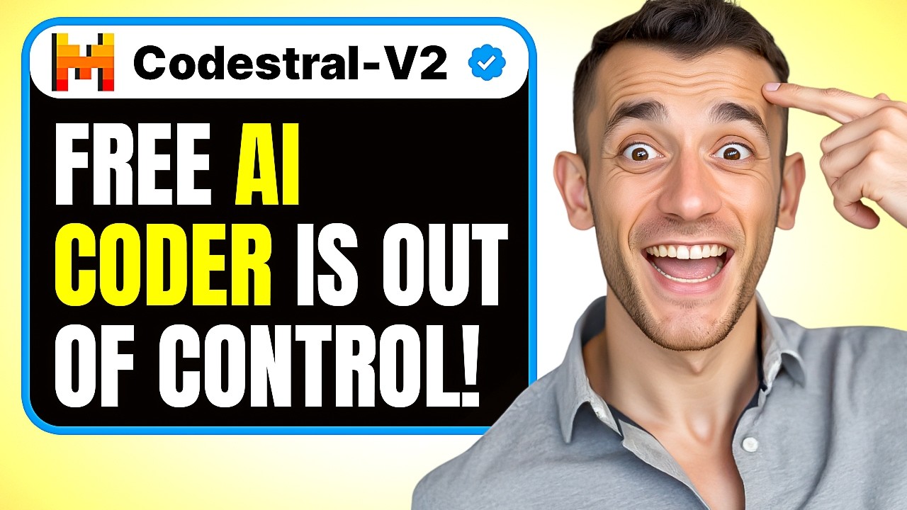 Codestral-V2 (Free API): FREE AI Coder Beats Cursor & Bolt.New?