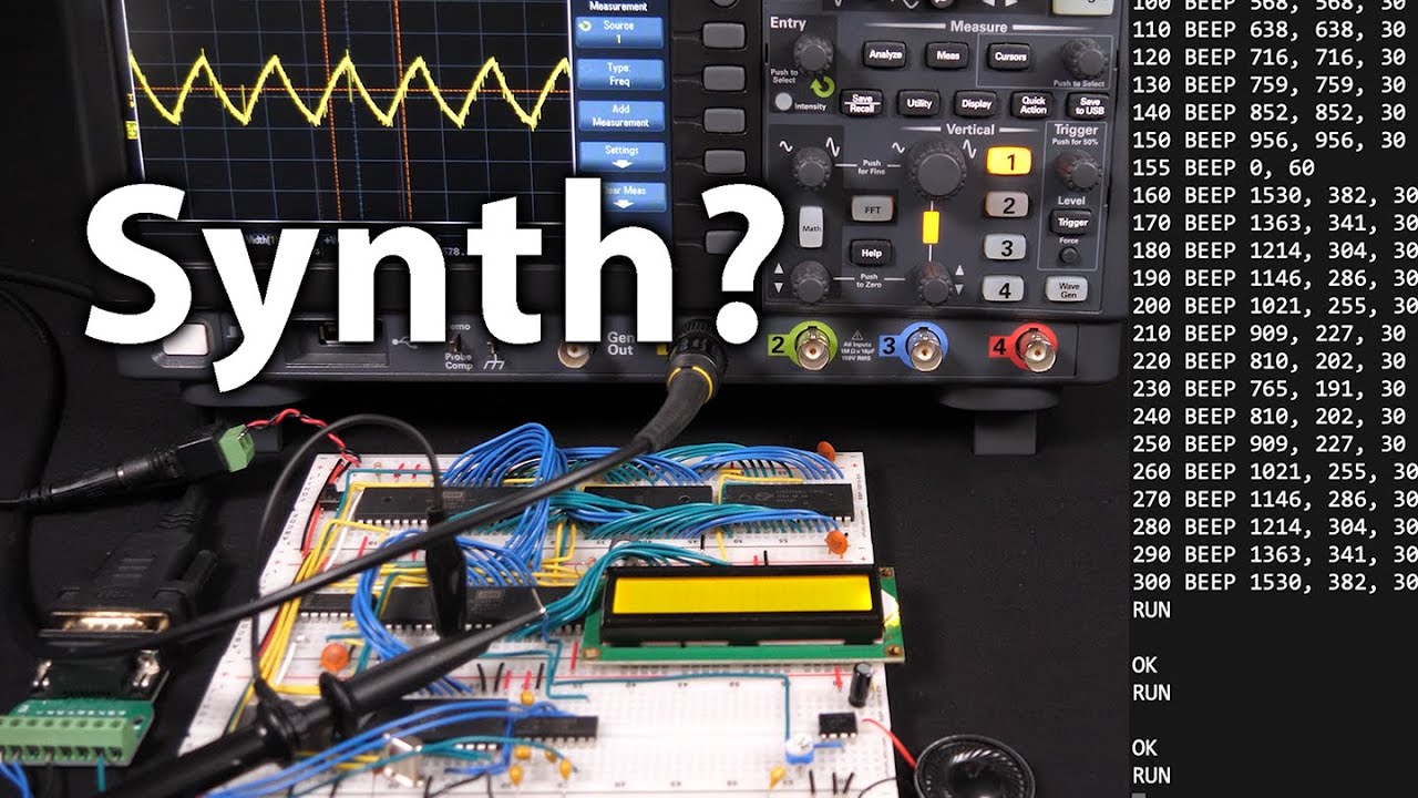Sound synth with a 6502