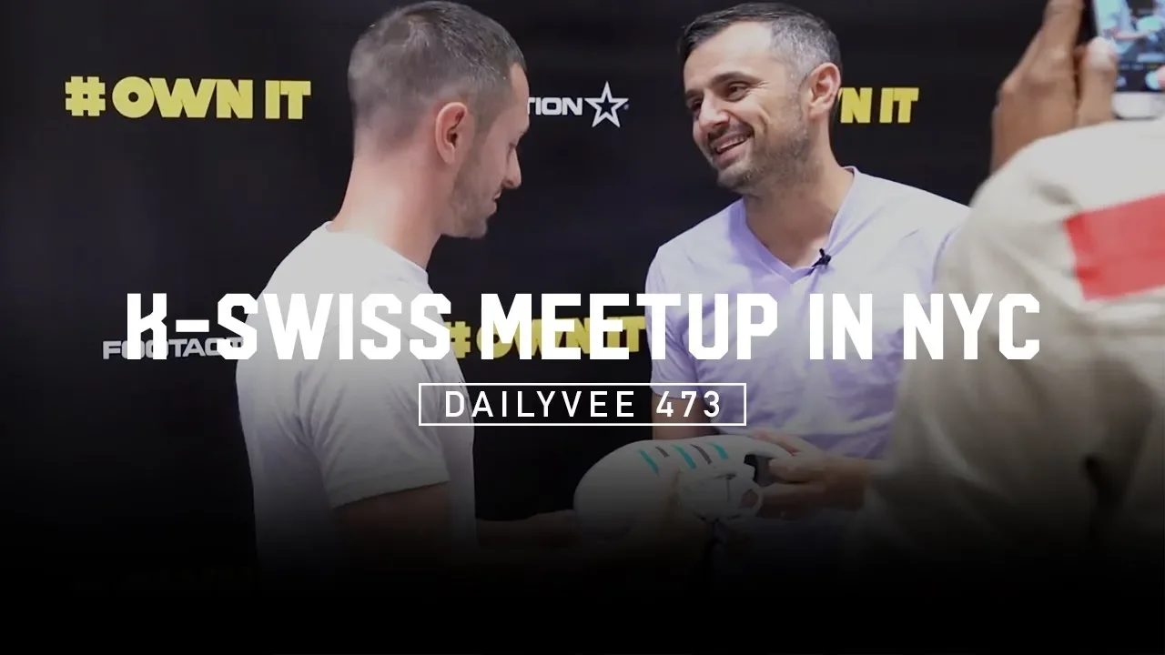 Clouds and Dirt Sneaker Meetup and Launch Party | DailyVee 473 in New York City