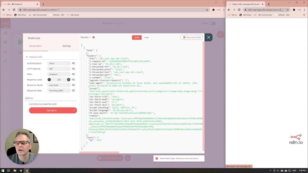 Webhook Creating Endpoints Part 2