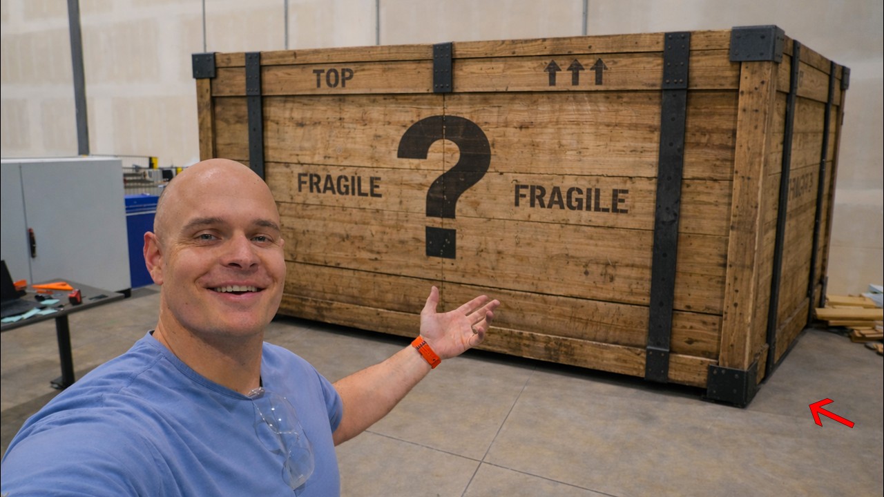 The most POWERFUL MACHINE in my factory just arrived