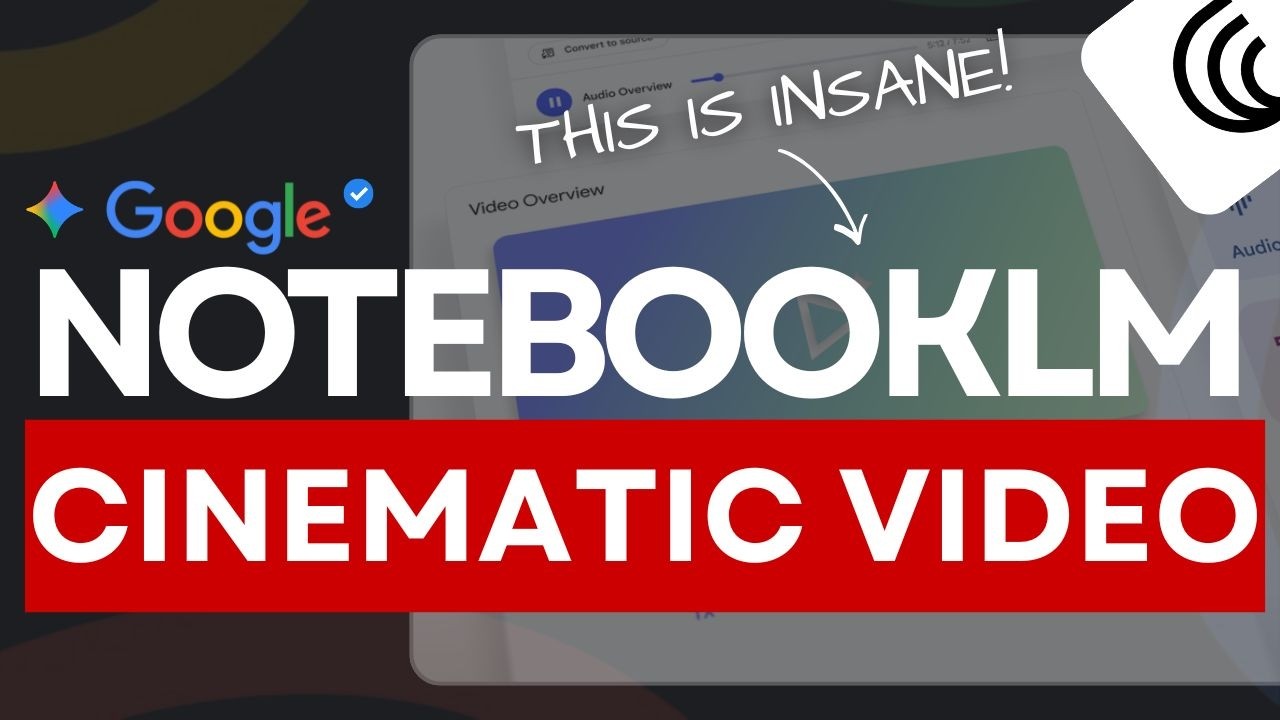 NotebookLM NEW Feature: Cinematic Video Overviews (This CHANGES Everything)!