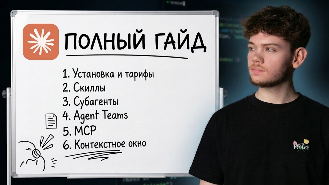 Claude Code: ПОЛНЫЙ ГАЙД 2026 (2+ часовой курс)