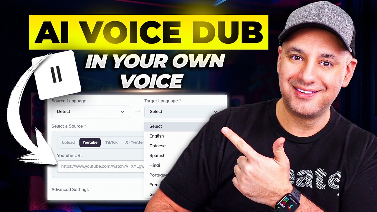 Dub Any Video to 30+ Languages Instantly with AI