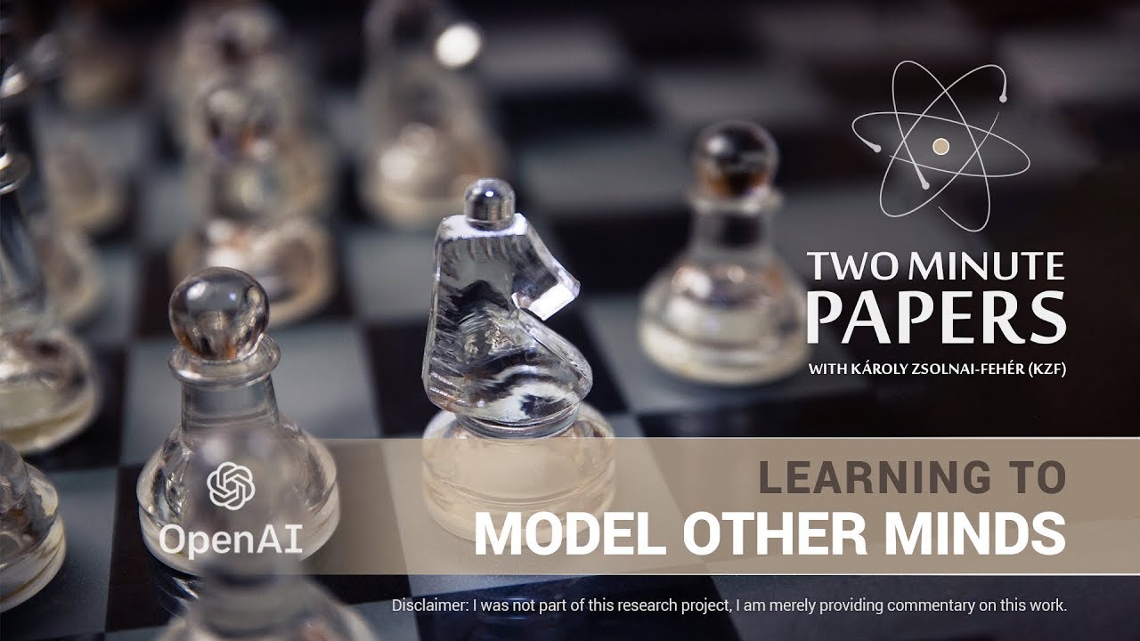 Learning to Model Other Minds (OpenAI) | Two Minute Papers #199
