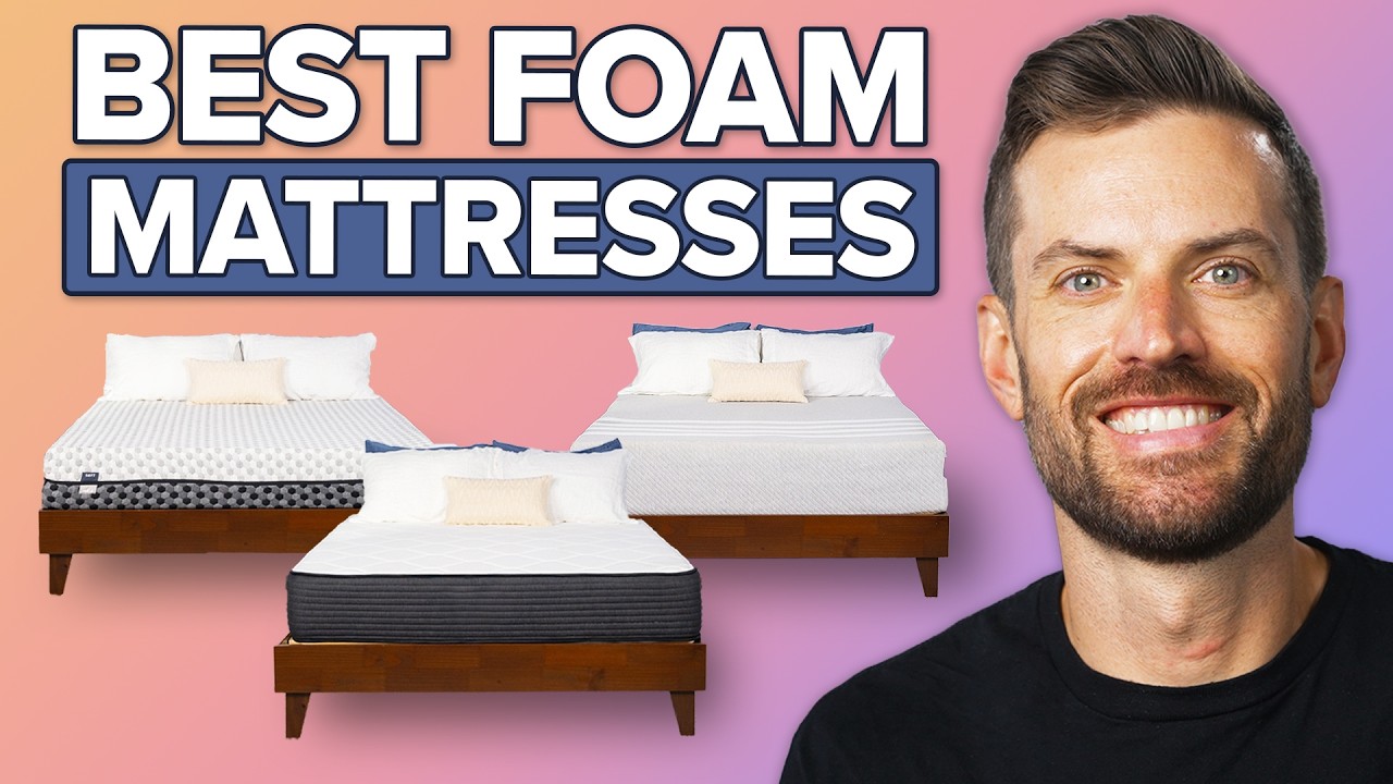 The Best Memory Foam Mattresses of 2026 – Our Top 8 Picks!