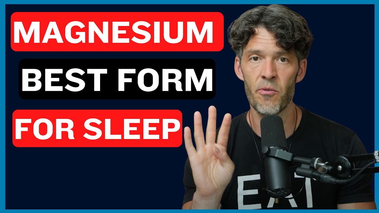 Magnesium for Sleep: The Form Matters More Than the Dose