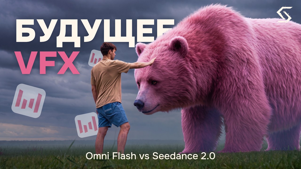 Через год так будут снимать все. VFX-нейросети против реальной съёмки (Omni Flash vs Seedance 2.0)