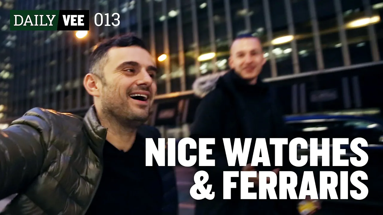 NICE WATCHES & FERRARIS | DailyVee 013