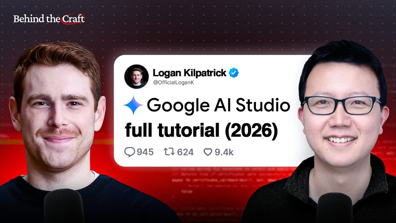 Master Google AI Studio in 40 Minutes | Logan Kilpatrick