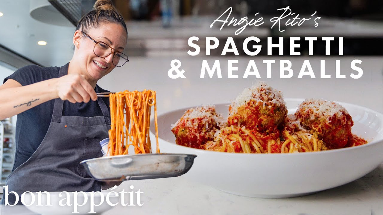 How One of NYC's Best Italian Chefs Makes Spaghetti and Meatballs | Made in House | Bon Appétit