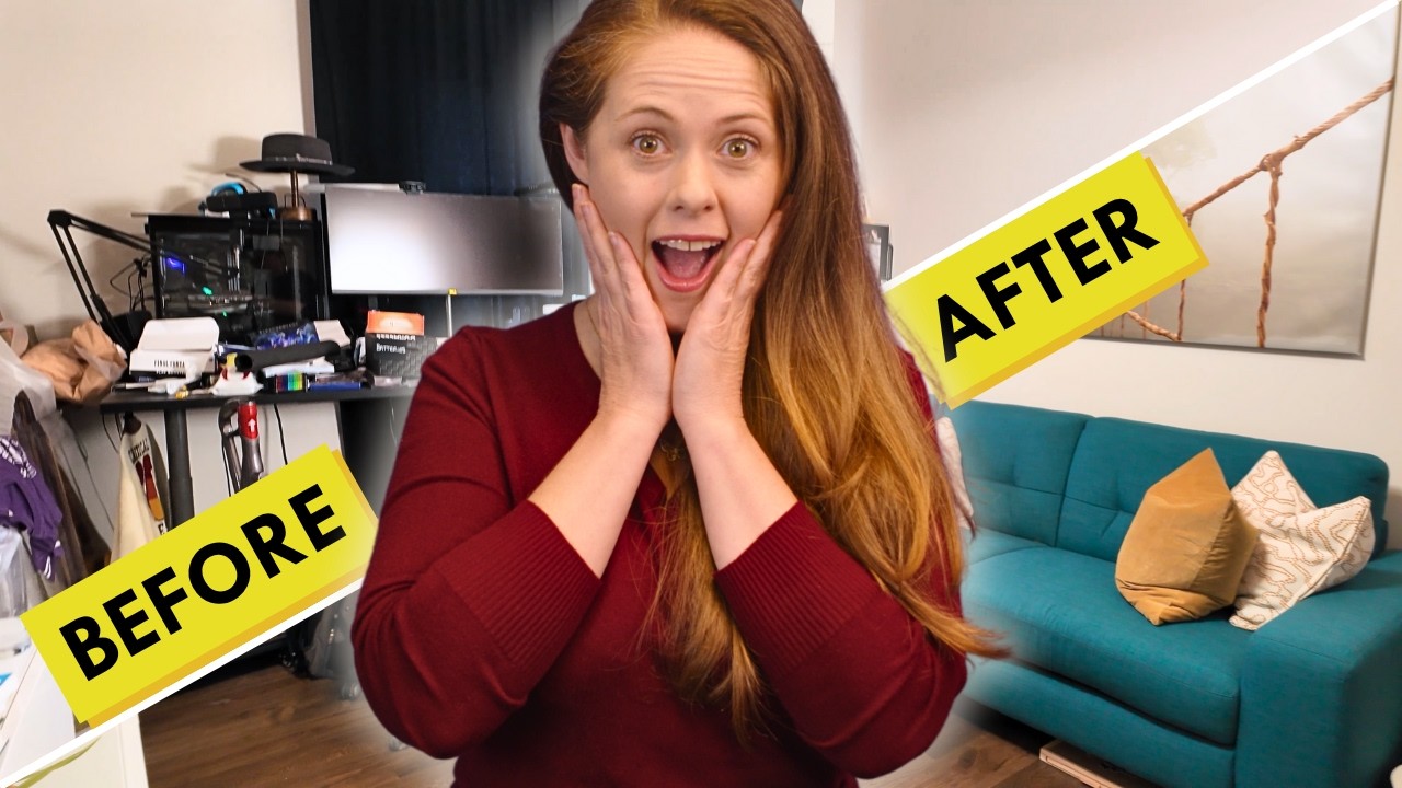 Decluttering Our MESSIEST Space - The ADHD Doom Room