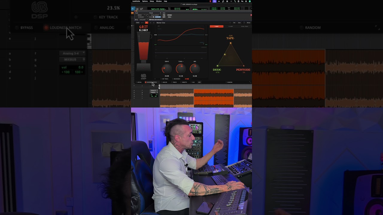 Hidden Gem: Grit Blender Multi Stage Saturation! #mixing #mastering #producer