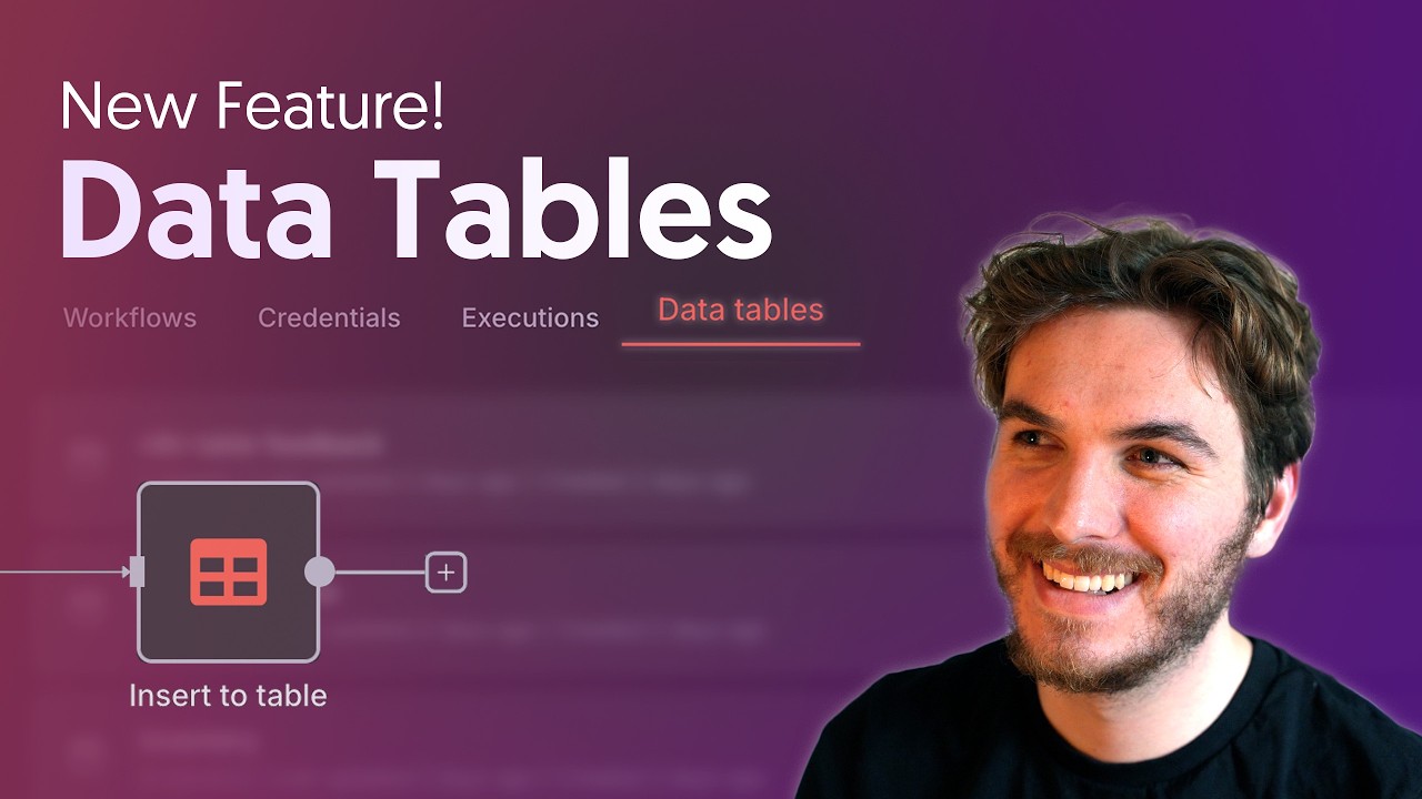 Store Data Natively in n8n [Data Tables Demo]