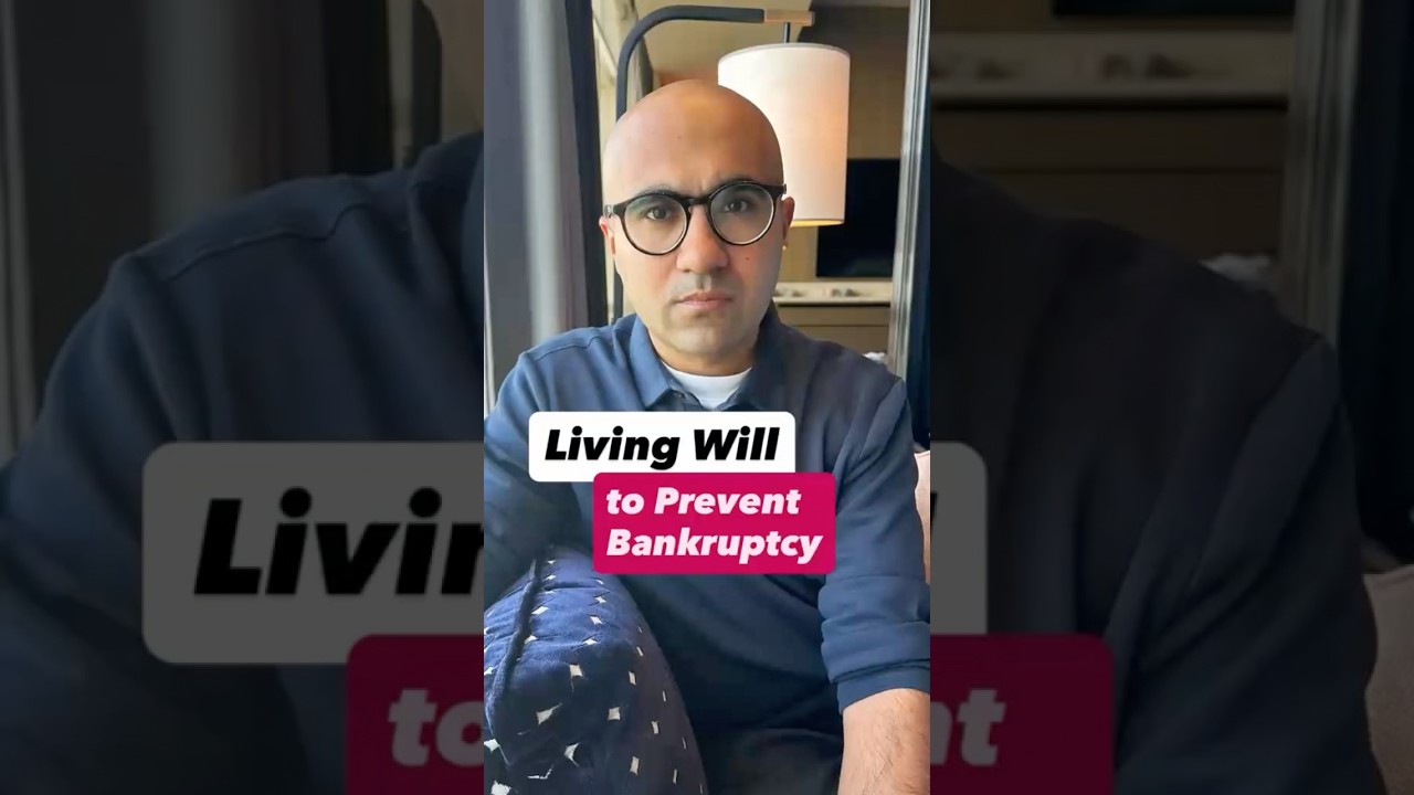 Living Will to Prevent Bankruptcy | Business | Sarthak Ahuja