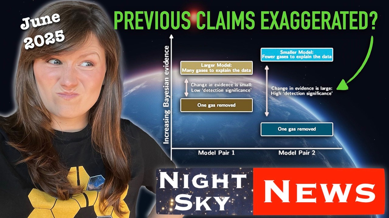 K2-18b: NO evidence for life in the atmosphere?! Night Sky News June 2025