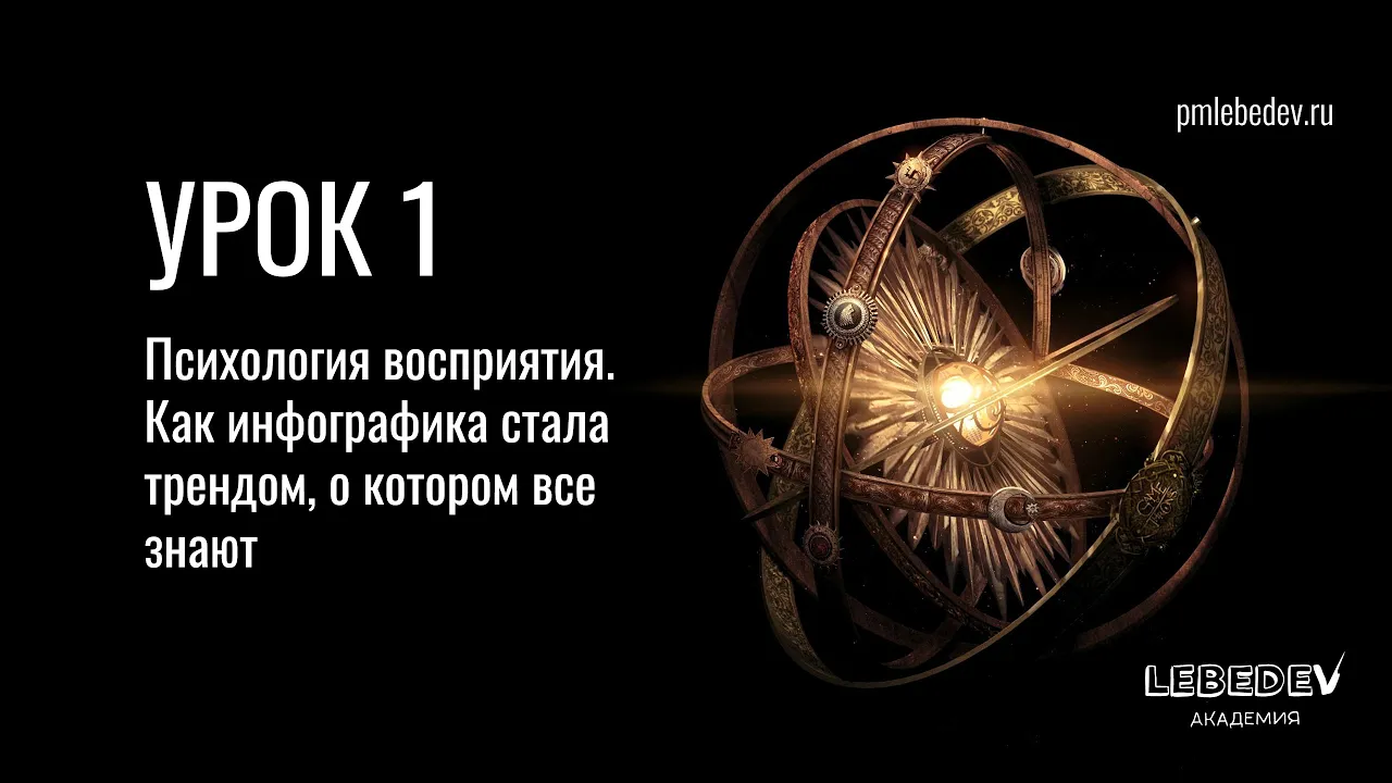 Урок 1. Психология восприятия. Инфографика Бесплатный курс