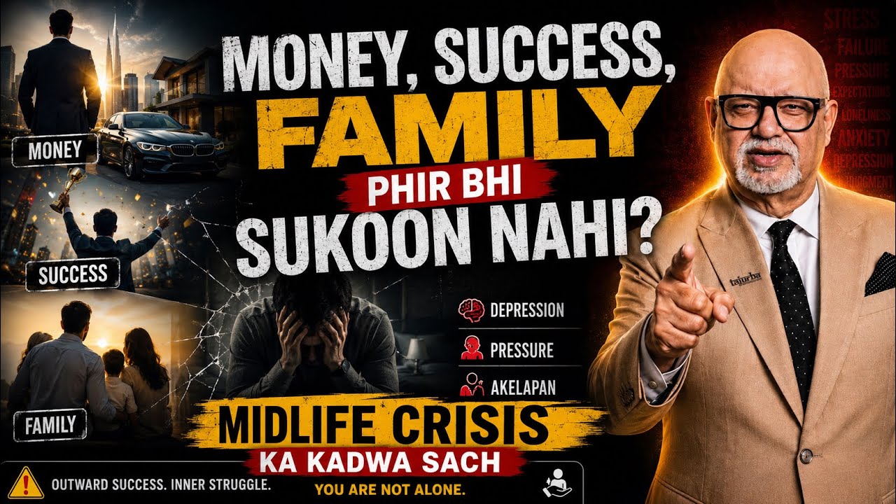 Midlife Crisis: Jab Paise Hone Ke Baad Bhi Insaan Tootne Lagta Hai | Suresh Mansharamani