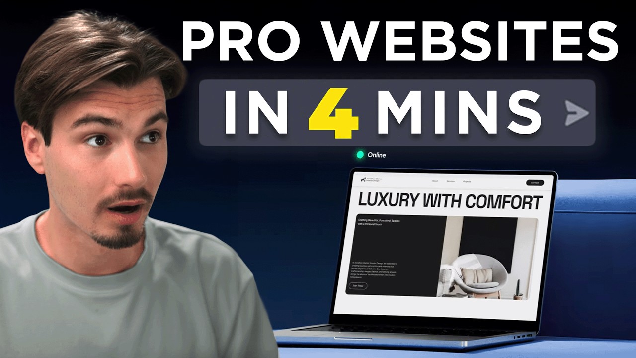 Easiest Way to Build Professional Websites Using AI