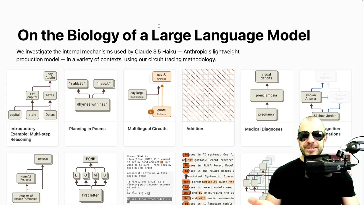 On the Biology of a Large Language Model (Part 1)