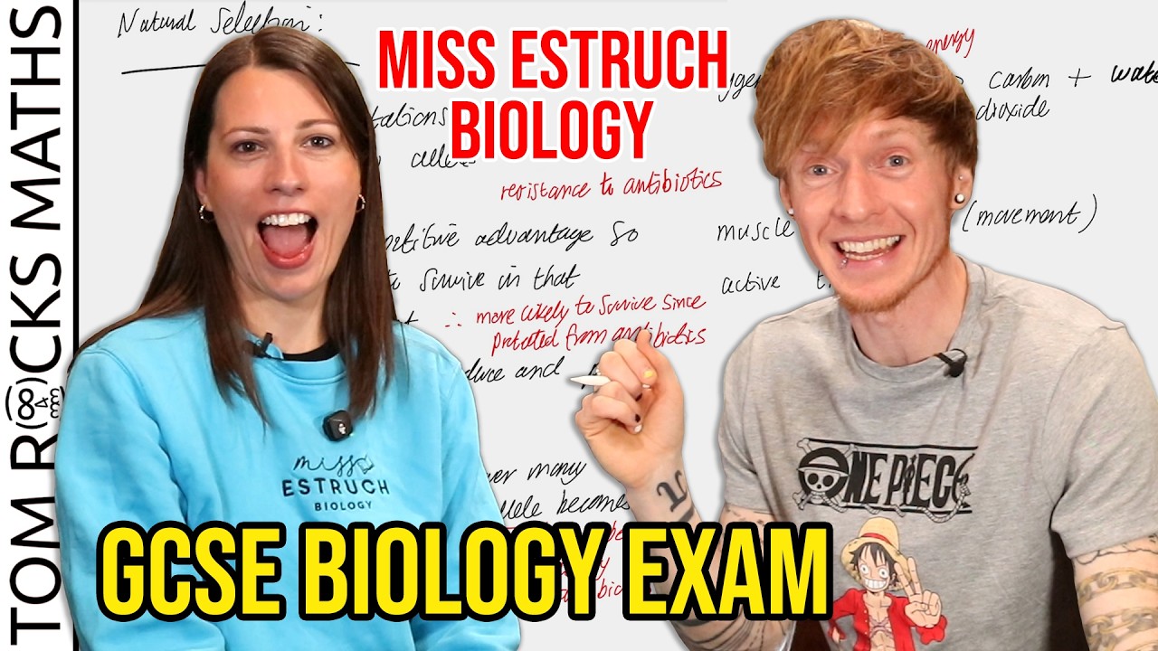 Can I Pass A High School Biology Exam 20 Years Later? | Ft. @MissEstruchBiology