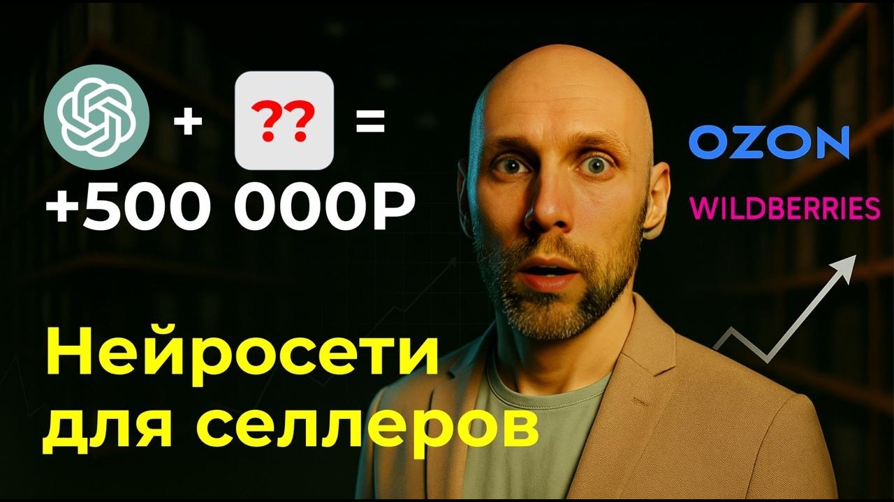 😱 Нейросети для маркетплейсов: ПОЛНОЕ РУКОВОДСТВО!