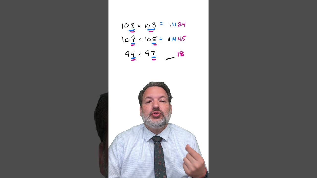 Multiply Two Numbers Near 100 Faster Than Your Calculator