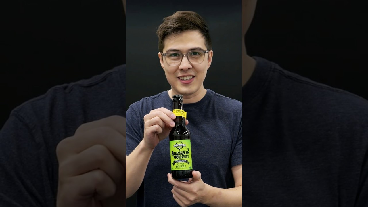 Tasting the world's strongest fortified beer